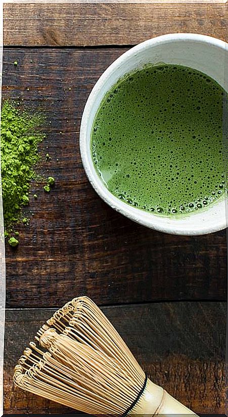 Matcha green tea